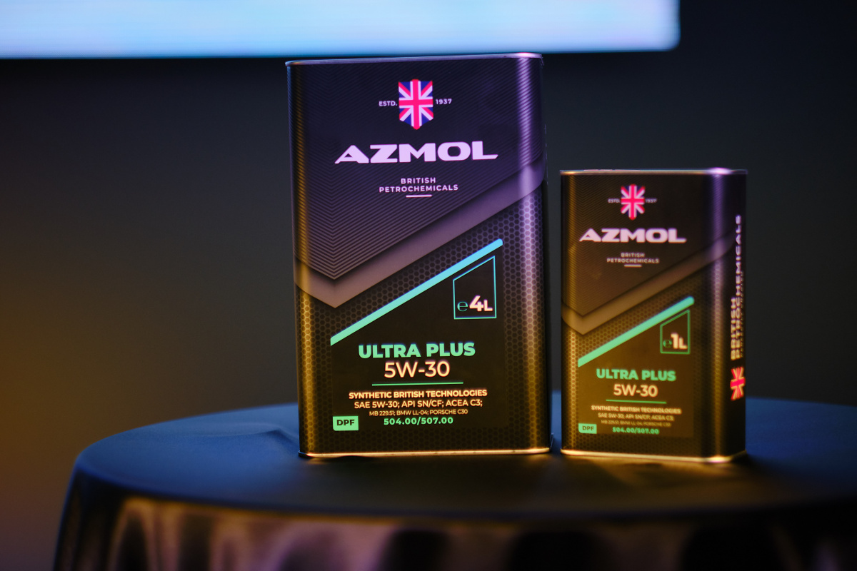 Масло Azmol Ultra plus 5w30 4л (металл)