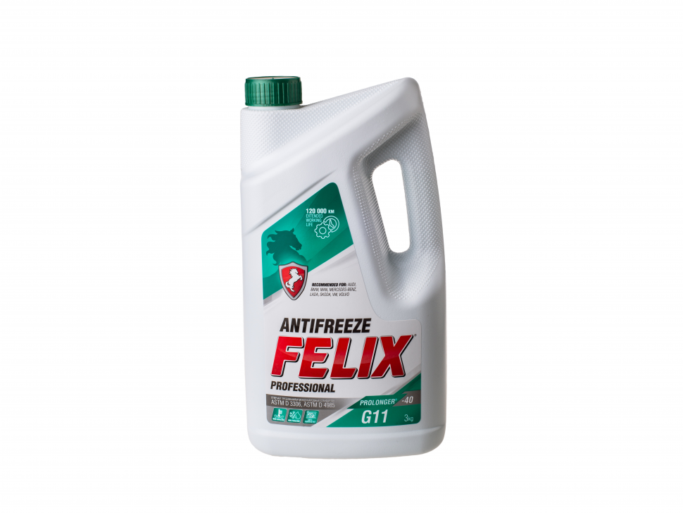 Антифриз FELIX Prolonger G-11 зеленый  3л М+