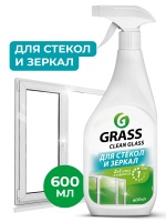 Очиститель стекол и зеркал CLEAN GLASS GRASS 600мл 130600 М+