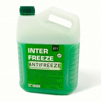 Антифриз inter Freeze зеленый G11 4,5кг М+