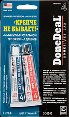 Клей Done Deal эпокси-адгезив 4мин. крепче не бывает 28,4гр.(DD6540)