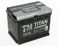 АКБ TITAN Standart 55 А/ч прямая полярность