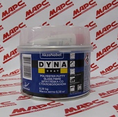 Шпатлевка Dyna Glass Fibre Putty 0.38кг. со стекловолокном