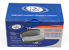 Колодки передние 2101 НБК